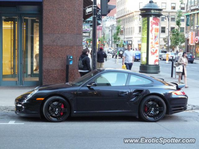 Porsche 911 Turbo spotted in Montreal, Canada