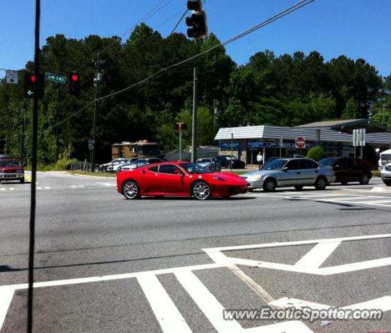 Ferrari F430 spotted in Atlanta, Georgia