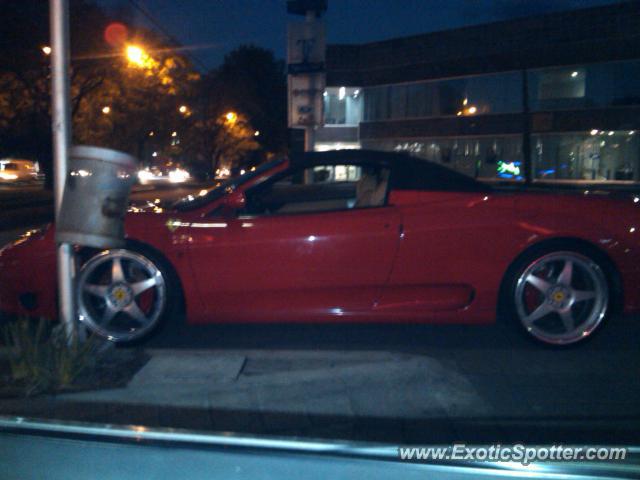 Ferrari 360 Modena spotted in Morelia, Mexico