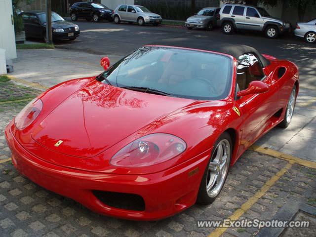 Ferrari 360 Modena spotted in Df, Mexico, Mexico