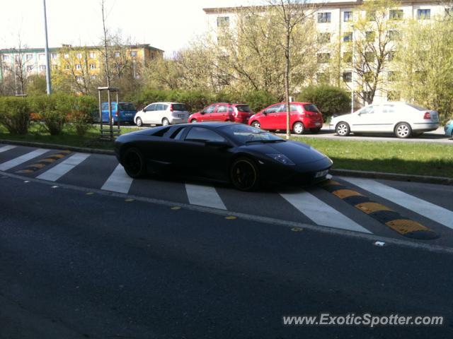 Lamborghini Murcielago spotted in Prague, Czech Republic