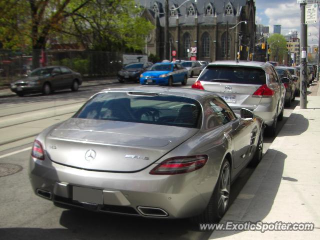 Mercedes SLS AMG spotted in Toronto, Canada