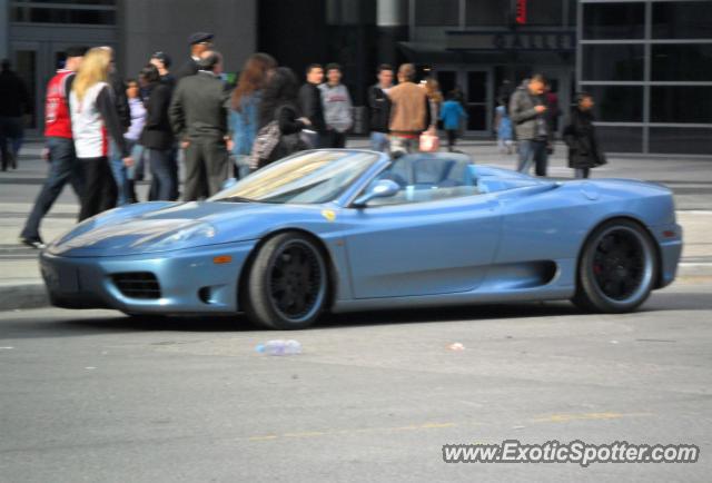 Ferrari 360 Modena spotted in Toronto, Canada