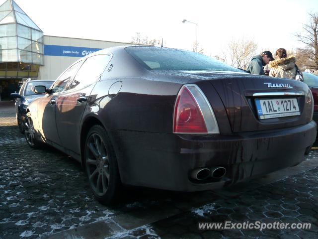 Maserati Quattroporte spotted in Melnik, Czech Republic