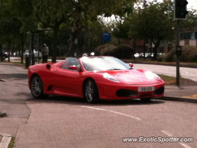 Ferrari F430 spotted in Leicester, United Kingdom