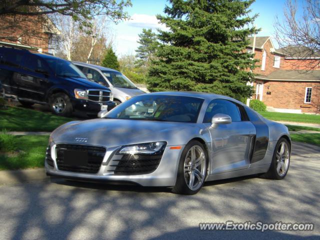 Audi R8 spotted in Georgetown, Canada