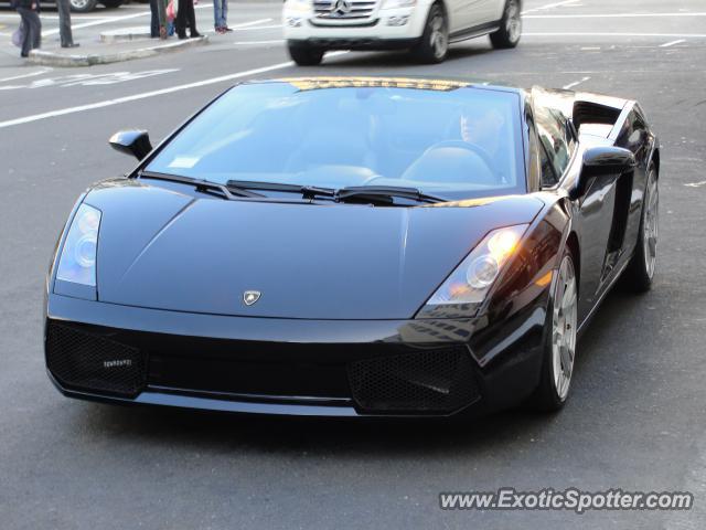 Lamborghini Gallardo spotted in San Francisco, California