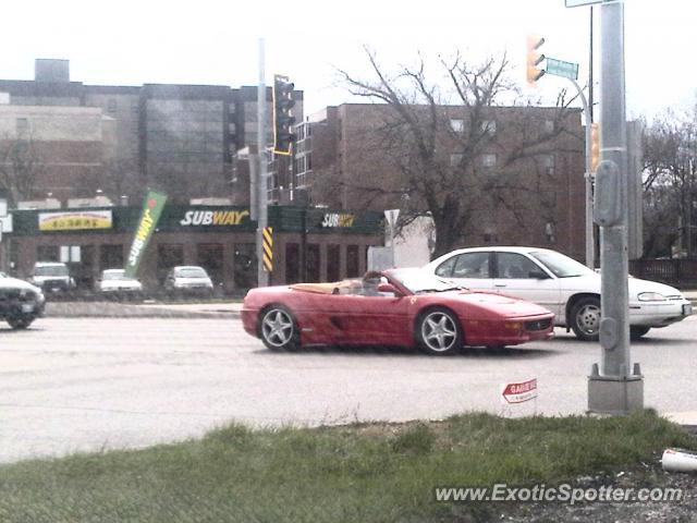 Ferrari F355 spotted in Winnipeg, Manitoba, Canada