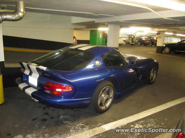 Dodge Viper spotted in Toronto, Canada