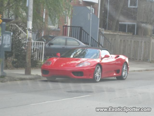 Ferrari 360 Modena spotted in Toronto, Canada