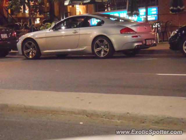 BMW M6 spotted in Montreal, Canada