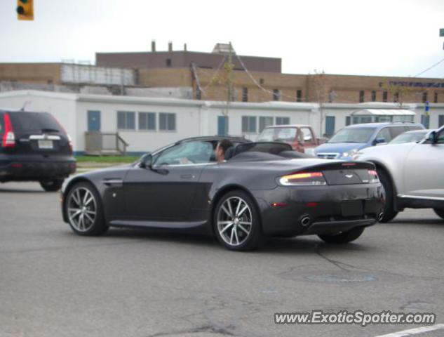 Aston Martin Vantage spotted in Oakville, Canada