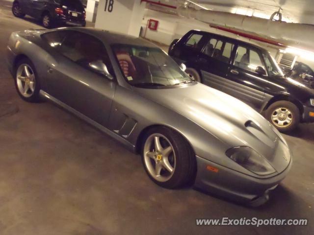 Ferrari 550 spotted in Montreal, Canada