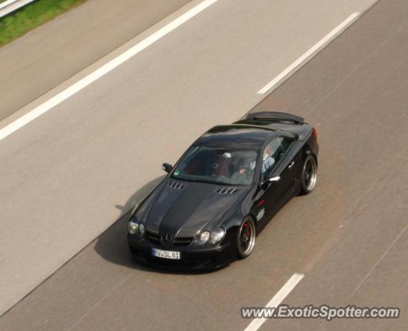 Mercedes SL 65 AMG spotted in Motoway, Germany