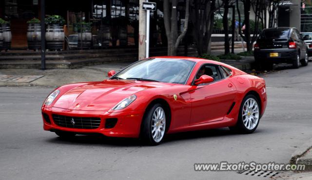 Ferrari 599GTB spotted in Bogotá, Colombia