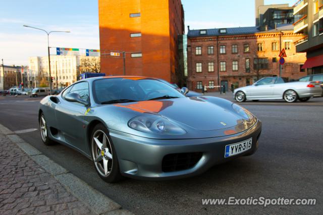 Ferrari 360 Modena spotted in Helsinki, Finland