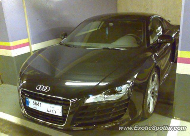 Audi R8 spotted in Beirut, Lebanon