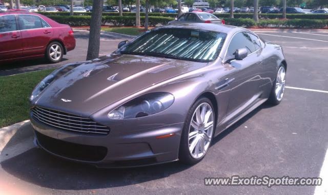 Aston Martin DBS spotted in Jacksonville, Florida