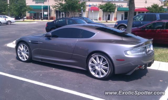 Aston Martin DBS spotted in Jacksonville, Florida