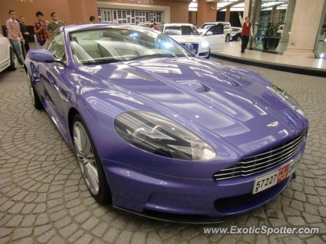 Aston Martin DBS spotted in Dubai, United Arab Emirates