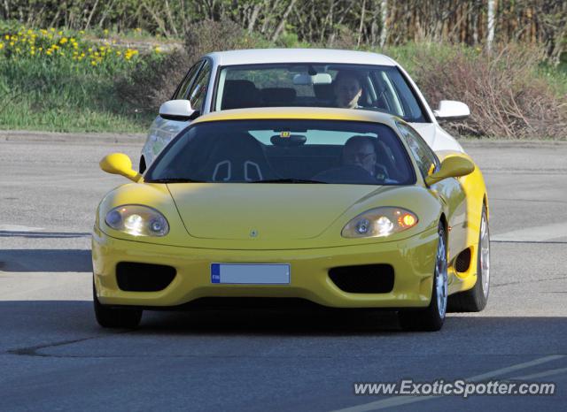 Ferrari 360 Modena spotted in Espoo, Finland