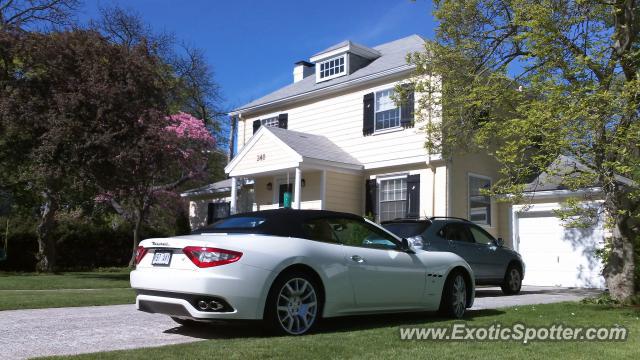 Maserati GranTurismo spotted in Chestnut Hill, Massachusetts