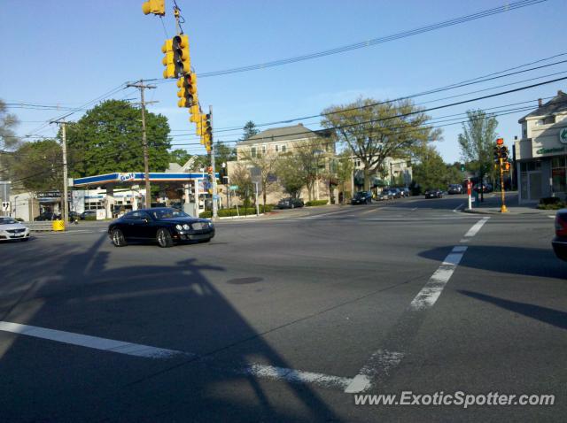 Bentley Continental spotted in Chestnut Hill, Massachusetts