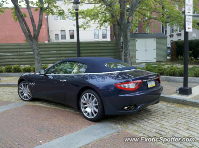 Maserati GranTurismo spotted in Portland, Maine