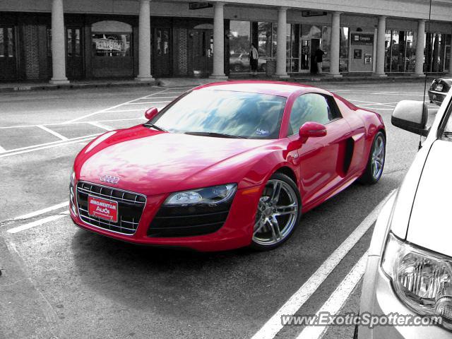 Audi R8 spotted in Houston, Texas