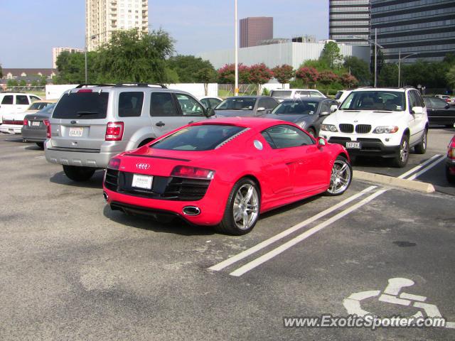 Audi R8 spotted in Houston, Texas