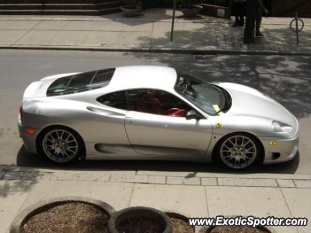 Ferrari 360 Modena spotted in Toronto, Canada