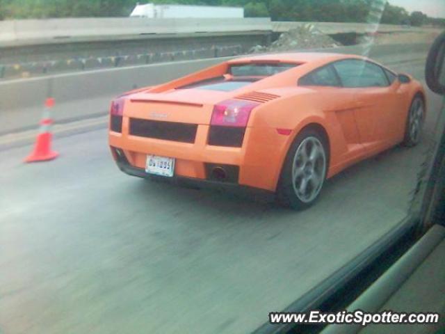 Lamborghini Gallardo spotted in Dallas, Texas