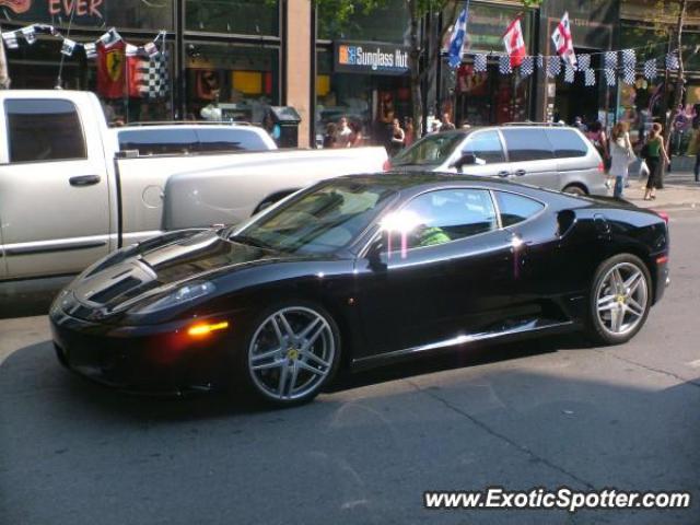 Ferrari F430 spotted in Montreal, Canada