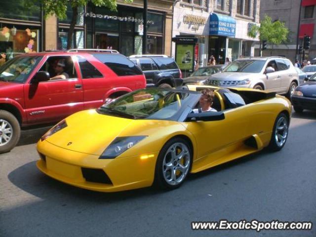 Lamborghini Murcielago spotted in Montreal, Canada