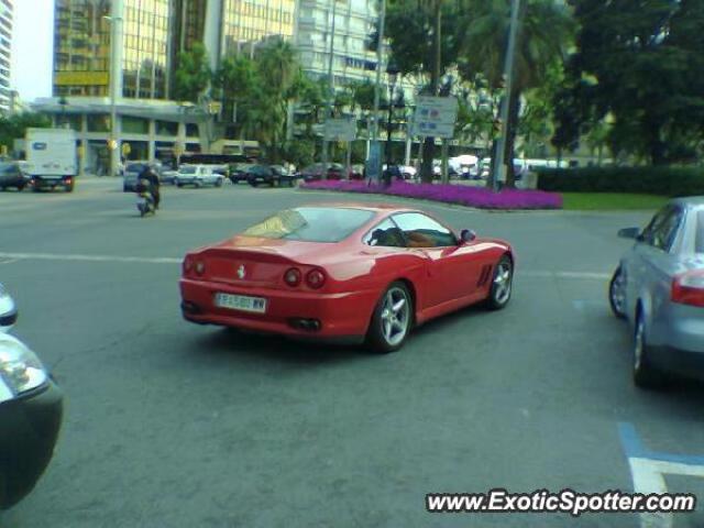 Ferrari 550 spotted in Barcelona, Spain