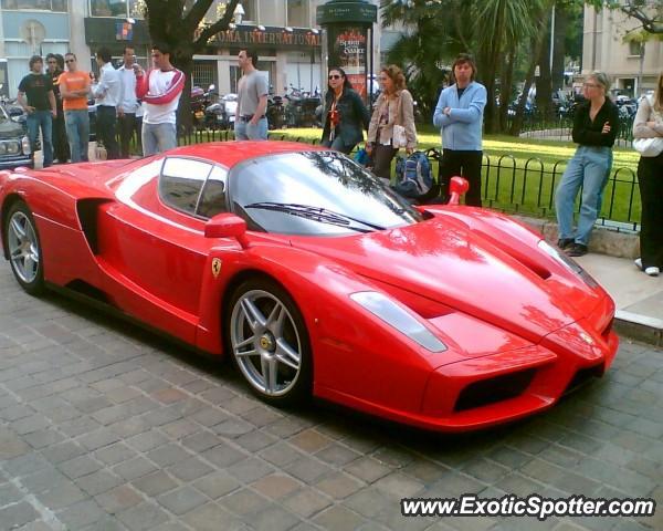 Ferrari Enzo spotted in Monaco, United Kingdom