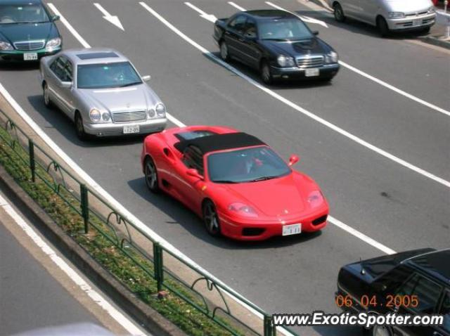 Ferrari 360 Modena spotted in Tokyo, Japan