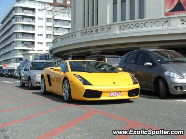 Lamborghini Gallardo spotted in Knokke, Belgium