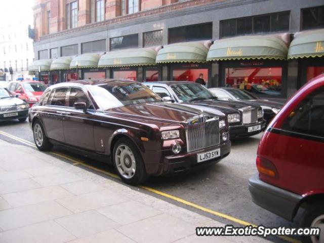 Rolls Royce Phantom spotted in London, United Kingdom