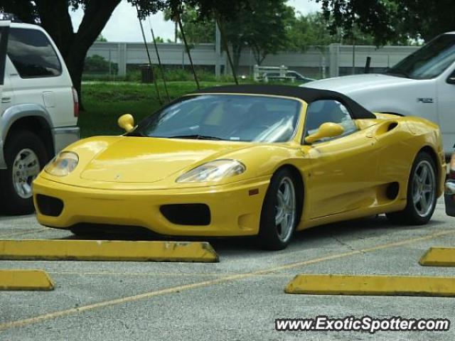 Ferrari 360 Modena spotted in Orlando, Florida