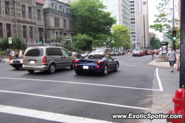 Ferrari F430 spotted in Montreal, Canada