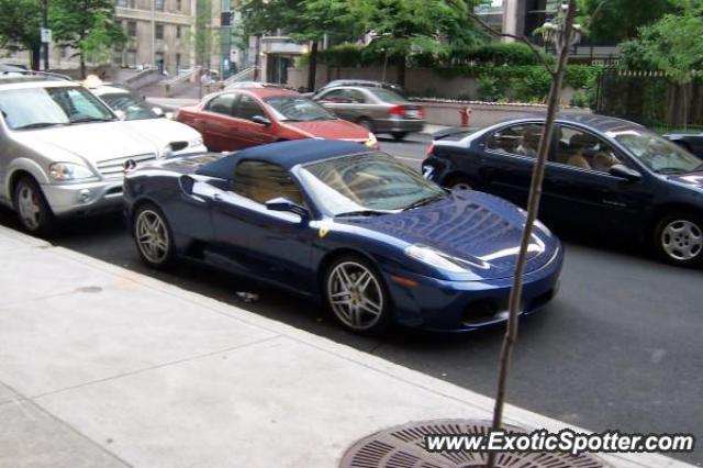 Ferrari F430 spotted in Montreal, Canada