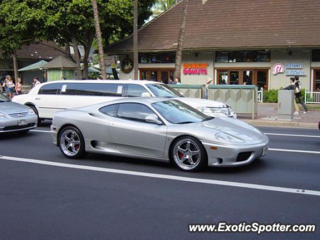 Ferrari 360 Modena spotted in Nottingham, United Kingdom