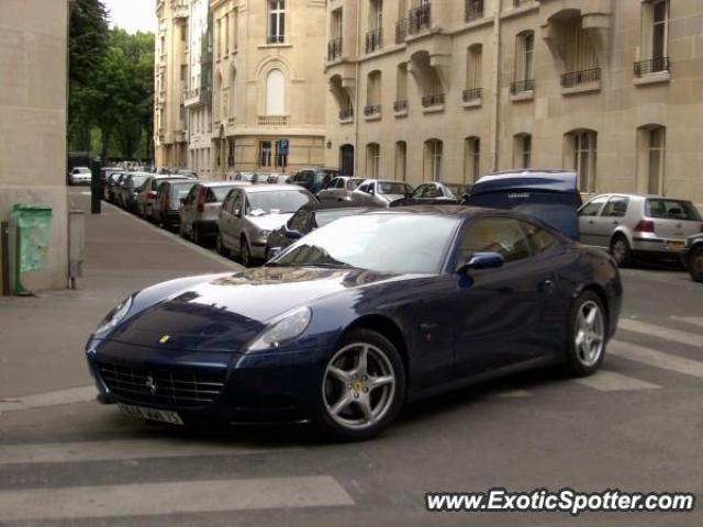 Ferrari 612 spotted in Paris, France