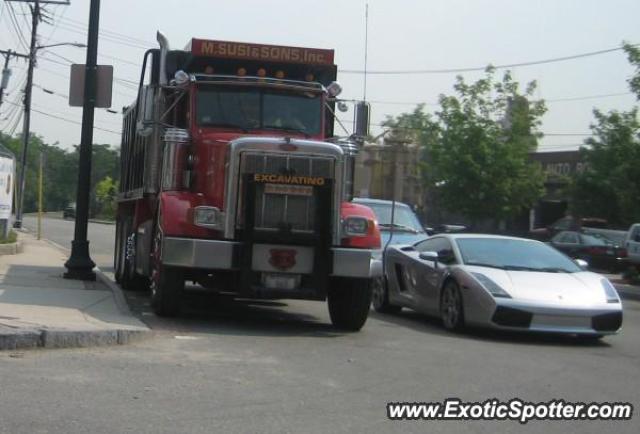 Lamborghini Gallardo spotted in Watertown, Massachusetts