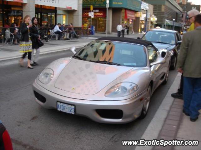 Ferrari 360 Modena spotted in Toronto, Canada