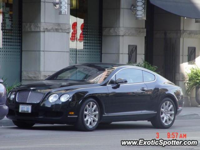 Bentley Continental spotted in Toronto, Canada