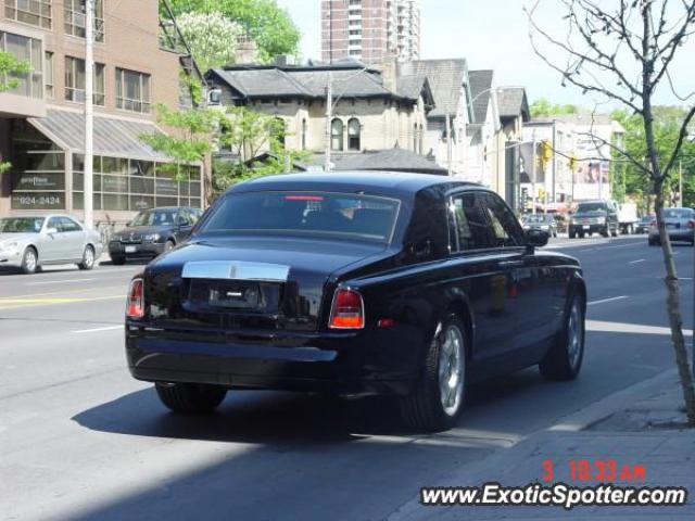 Rolls Royce Phantom spotted in Toronto, Canada