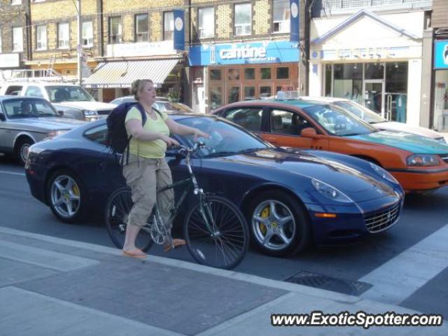 Ferrari 612 spotted in Toronto, Canada