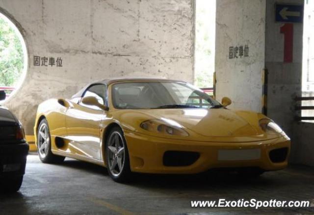 Ferrari 360 Modena spotted in Hong Kong, China